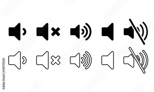 Volume Icons Set