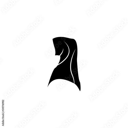 hijab icon illustration vector