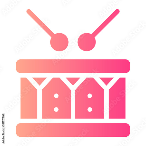 drum gradient icon