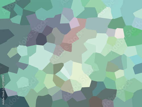 Geometric colored background for interior solutions or covers. Mosaic or polygon elements in green-purple key for fabric  fashion trends  cards  wallpaper  textiles  prints  scrapbooking  etc. 