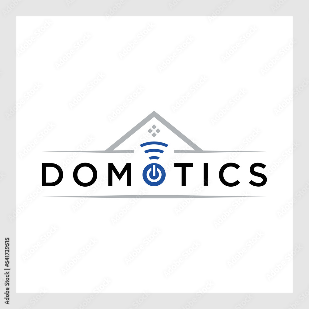 Home Signal House Wifi Technology Internet Network Router Logo Design with Business Card Template
