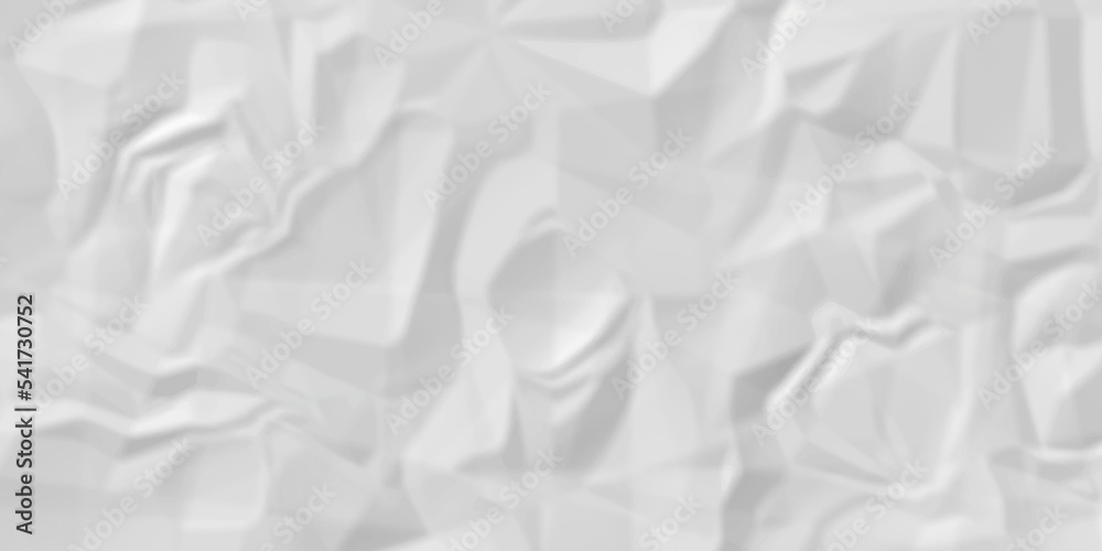 Obraz premium White paper crumpled texture. white grunge textured crumpled white paper background. panorama white paper texture background, crumpled pattern texture backgrund.