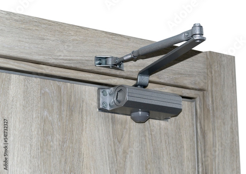 Door closer for entrance door