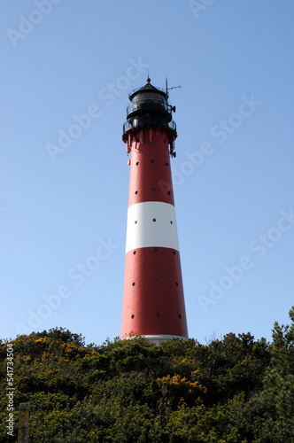 Leuchtturm  H  rnum  Sylt  nordfriesische Insel  Schleswig Holstein  Deutschland  Europa