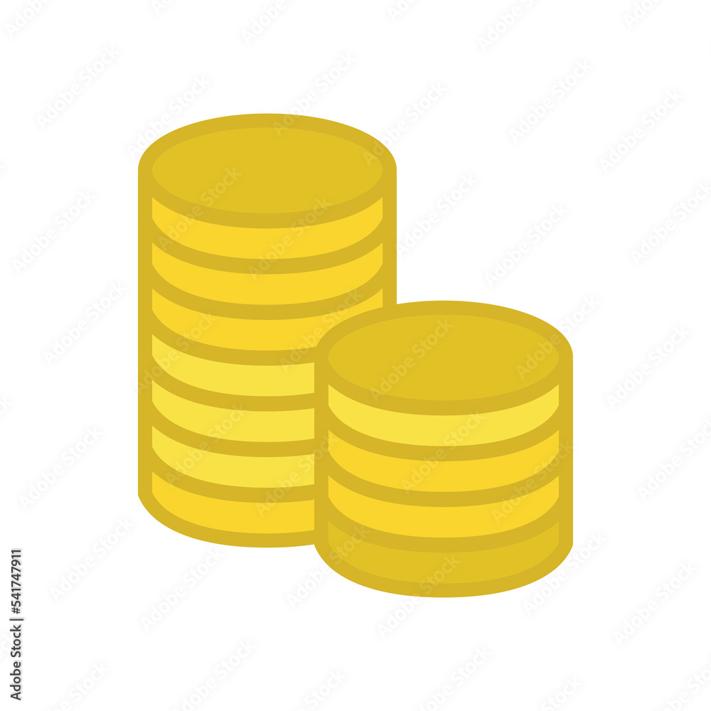 coin money icon design vector template