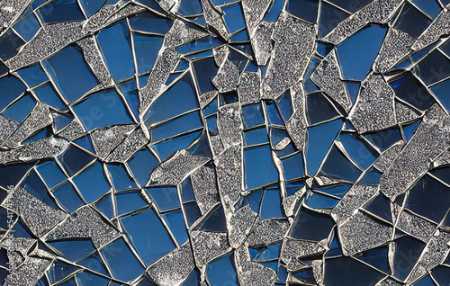 Texture, broken glass