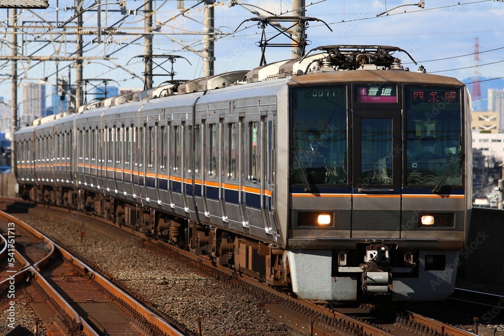 Obraz premium 通勤電車 207系片町線