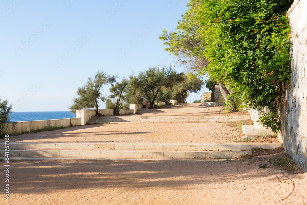 Camino de Ronda on the Catalan Costa Brava, Girona, Sant Feliu de Guixols, Spain