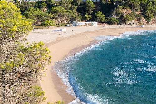 .La Conca beach on the Catalan Costa Brava