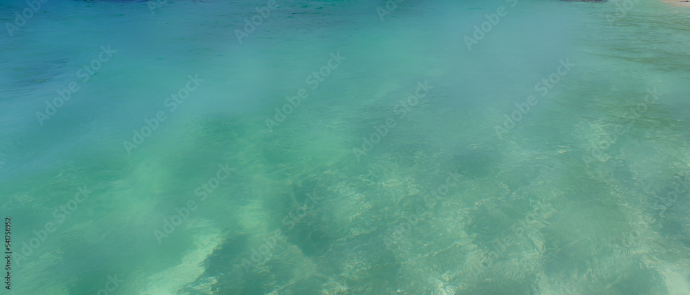 widescreen surface water in the pool abstract background