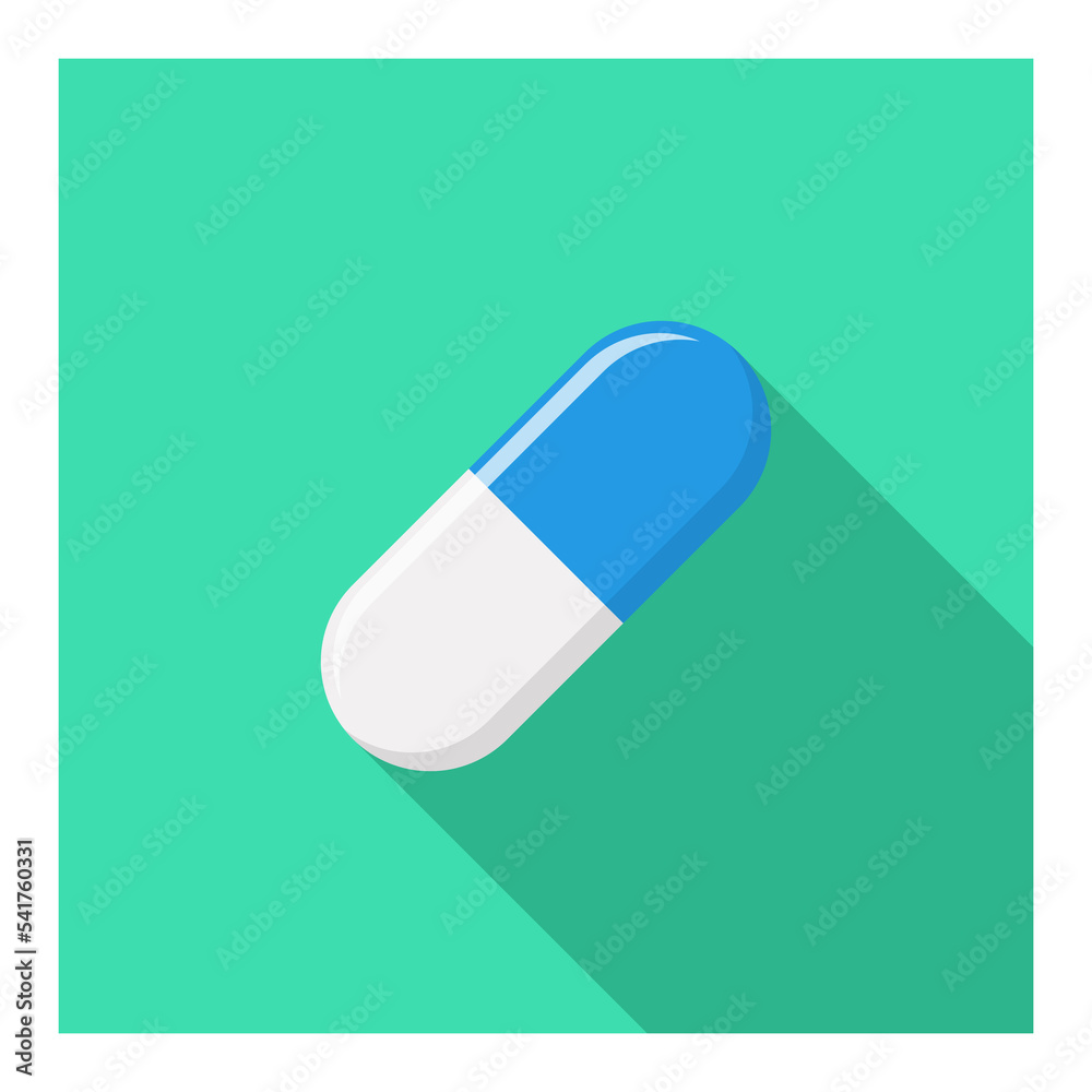 Blue Pill Capsule, Medicine, vector mark symbols green style. White Stroke design. Isolated icon. Blue Pill Capsule, Medicine, vector mark symbols green style. White Stroke design. Isolated icon.