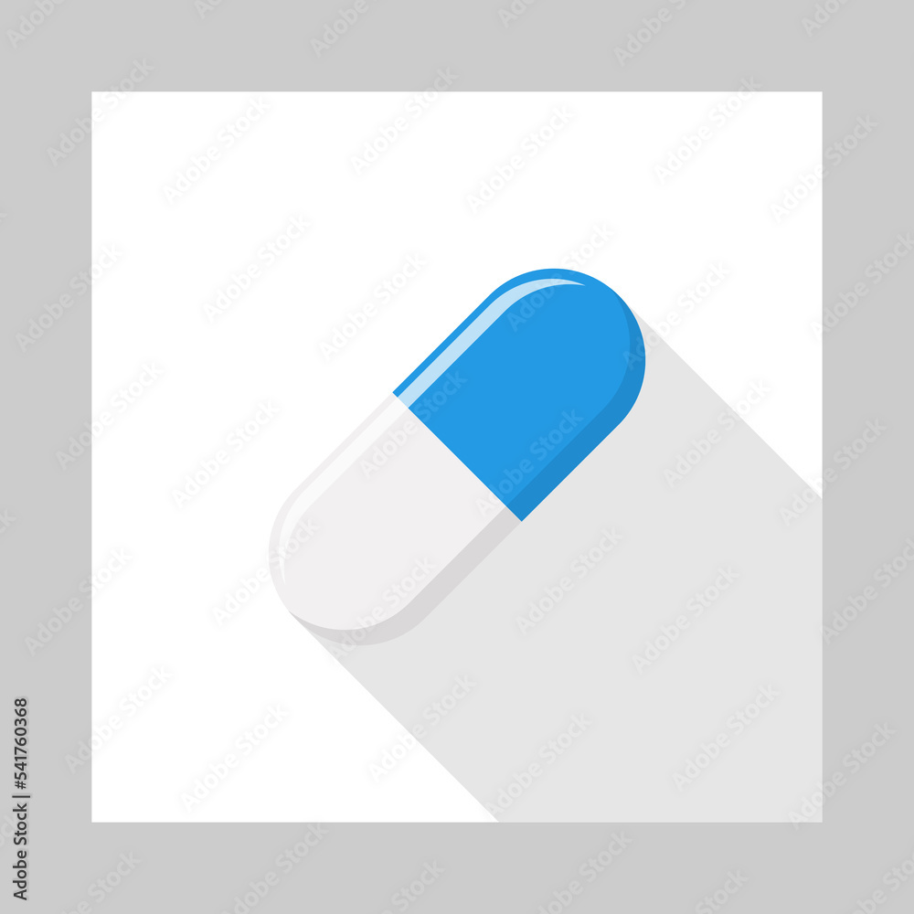Blue Pill Capsule, Medicine, vector mark symbols green style. Isolated icon. Blue Pill Capsule, Medicine, vector mark symbols green style. Isolated icon.