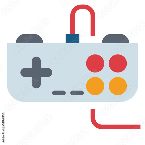 gamepad flat icon style