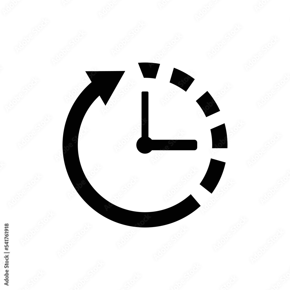 clock icon design vector template clock icon design vector template