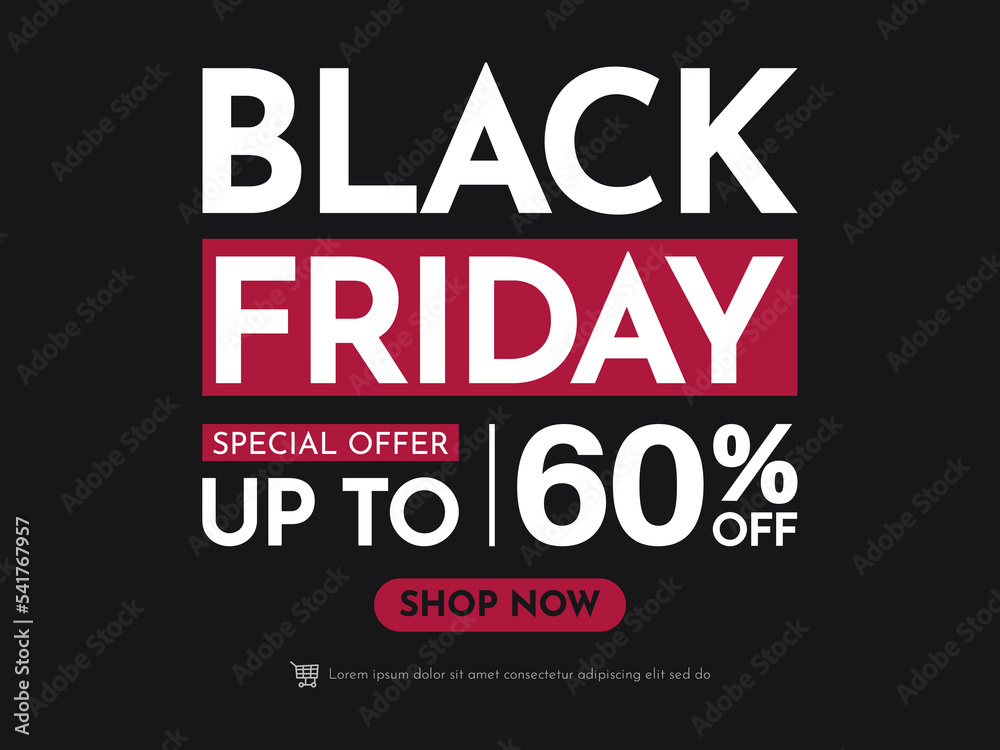 Modern Black Friday Super Sale Banner for Business Marketing