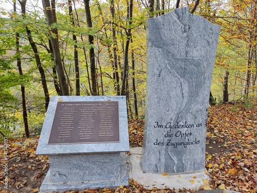 Gedenkstein für die Opfer des Zugunglücks von Radevormwald