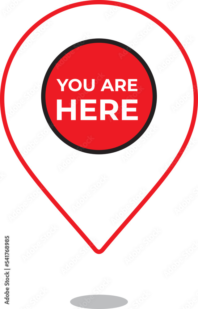 You Are Here Location Pointer Pin You Are Here Location Pointer Pin