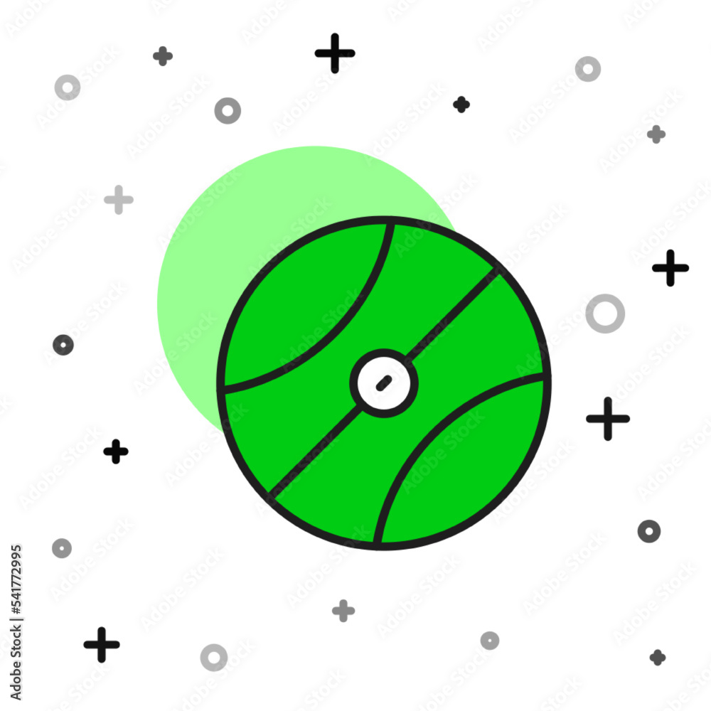 Filled outline Basketball ball icon isolated on white background. Sport symbol. Vector Filled outline Basketball ball icon isolated on white background. Sport symbol. Vector