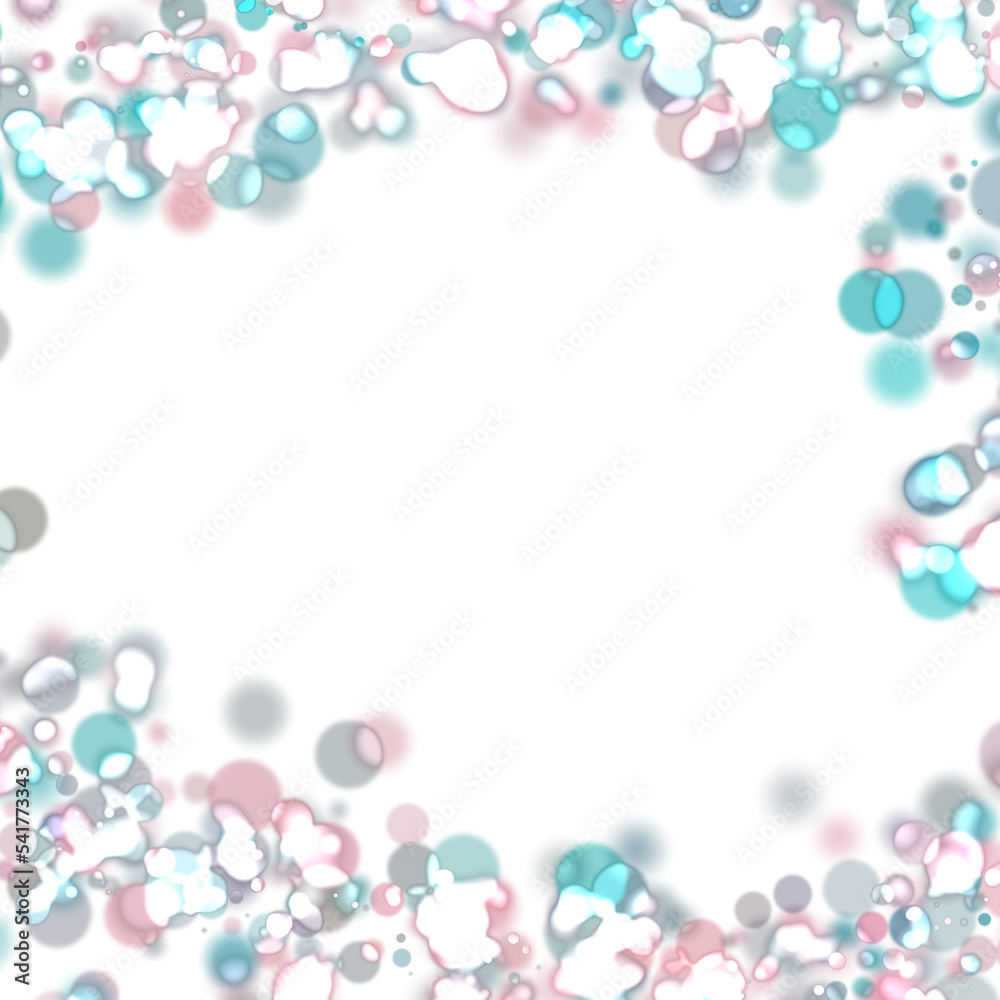 Bokeh frame Bokeh frame