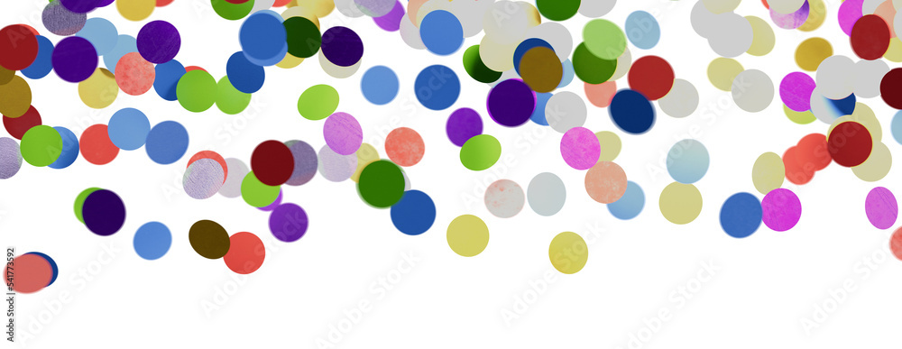 Background of colorful confetti