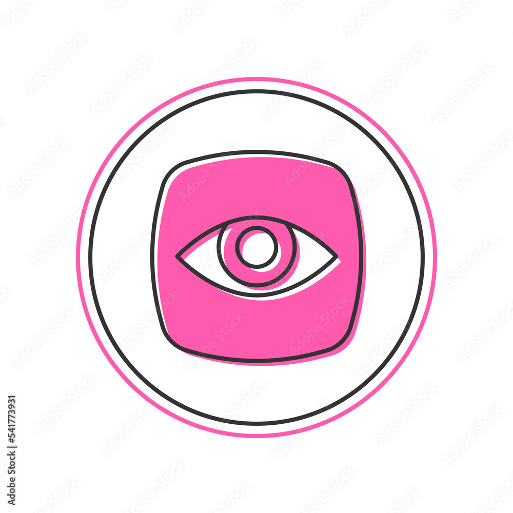 Filled outline Security camera icon isolated on white background. Vector Filled outline Security camera icon isolated on white background. Vector