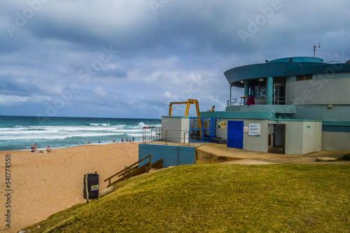 Willard beach , best popular blue flag beach in Ballito Dolphin coast Durban South Africa © shams Faraz Amir