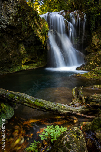 La Vaioaga waterfall, Romania