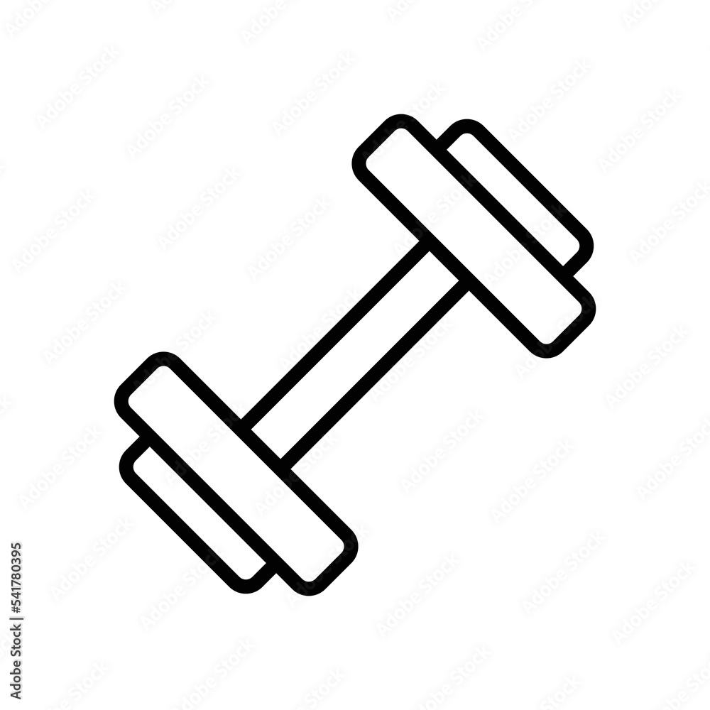 dumbbell icon design vector template dumbbell icon design vector template