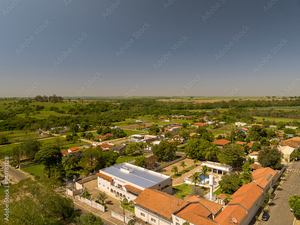 Imagens aéreas da cidade Termas de Ibirá, localizada na região Oeste do Estado de São Paulo, com aguás ricas em vanádio, o que auxilia a saude das pessoas