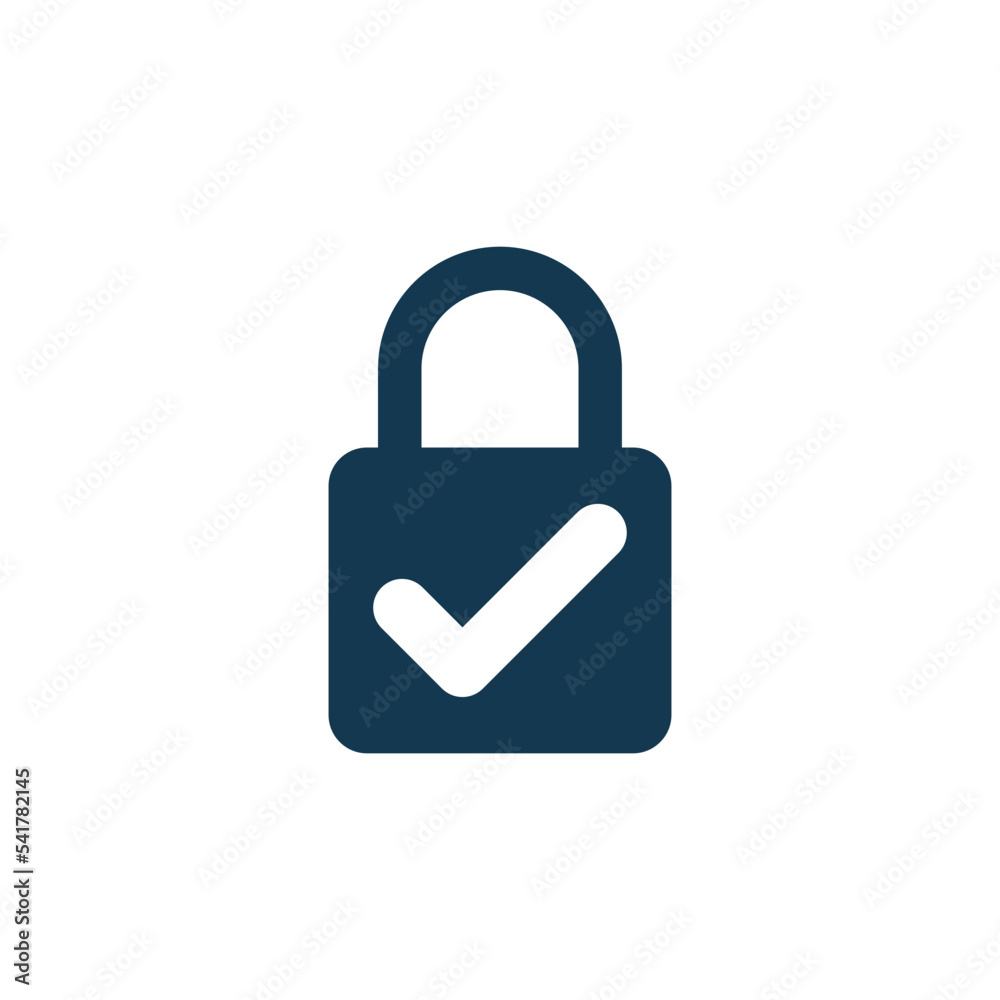 padlock icon vector logo template padlock icon vector logo template