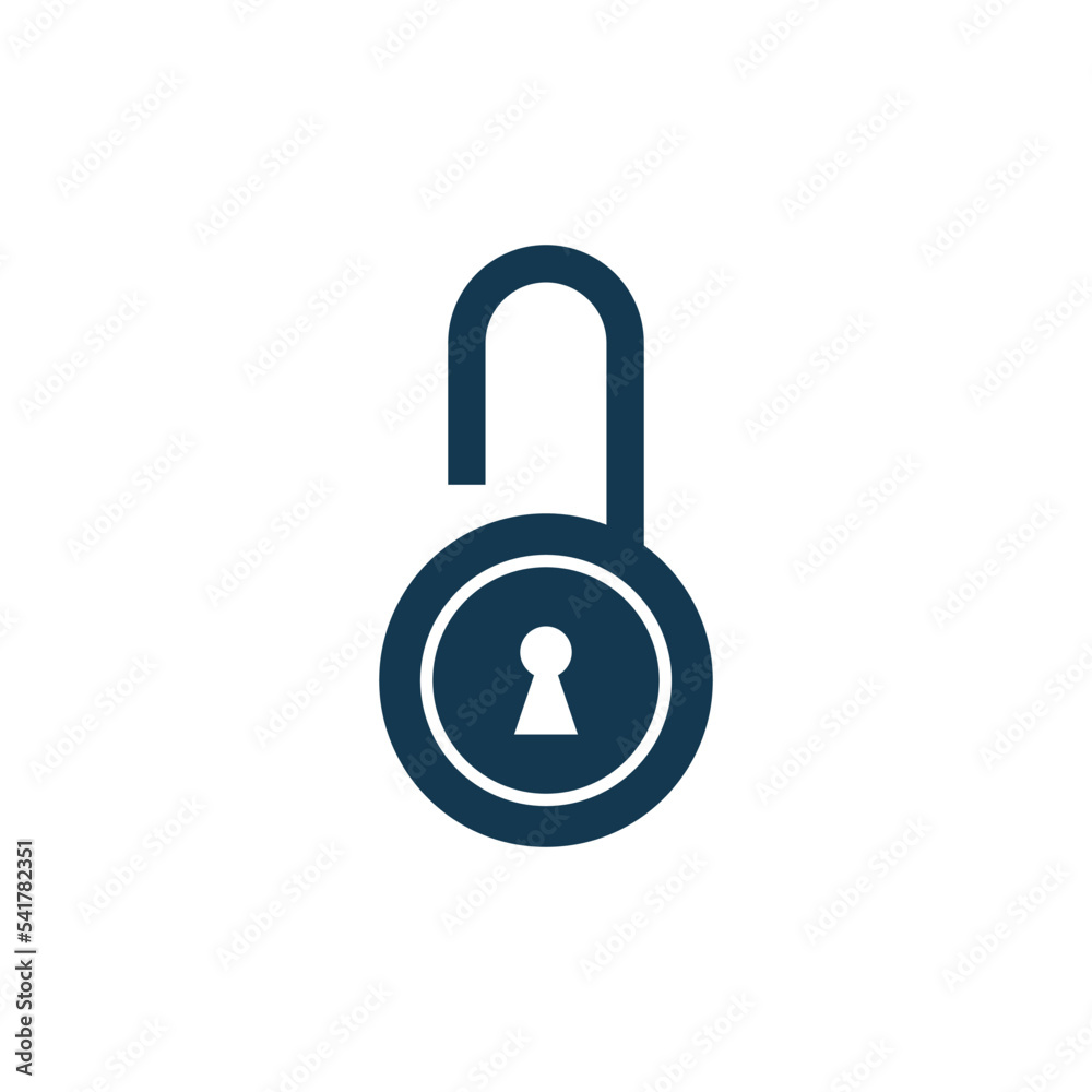 padlock icon vector logo template padlock icon vector logo template