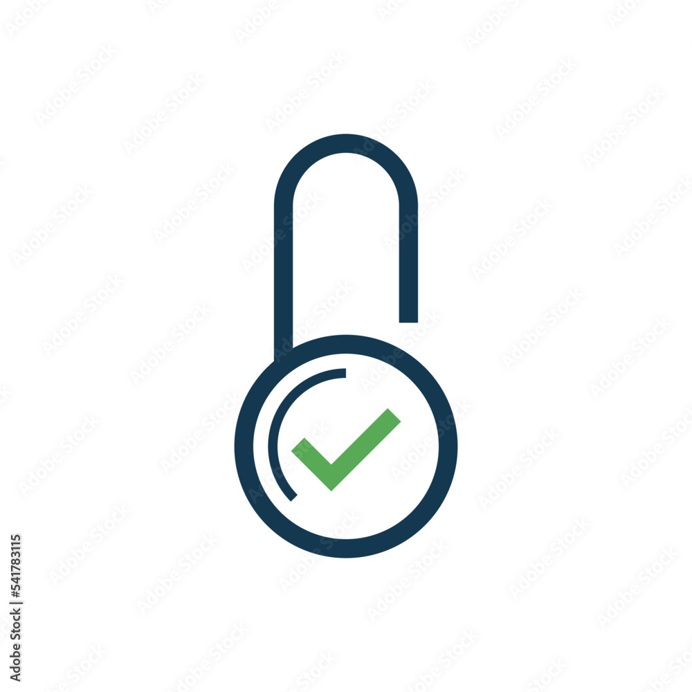 padlock icon vector logo template padlock icon vector logo template