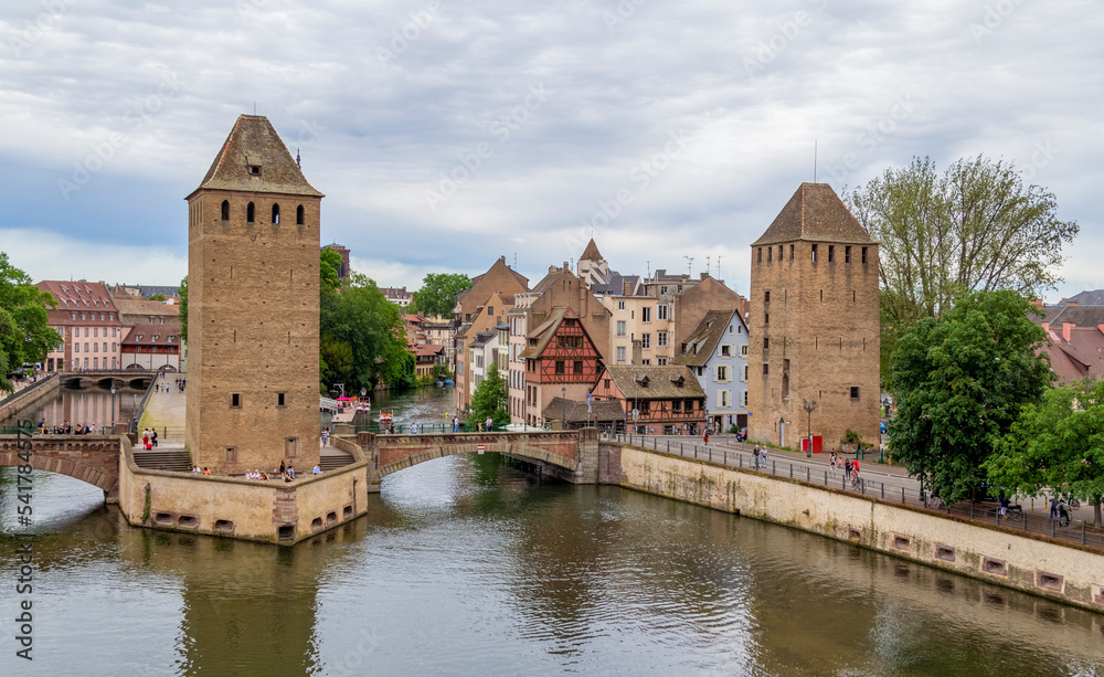 Around Ponts Couverts in Strasbourg