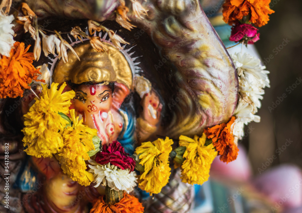 Fototapeta premium indian god ganesha