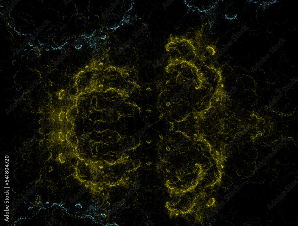 Naklejka premium Imaginatory fractal abstract background Image