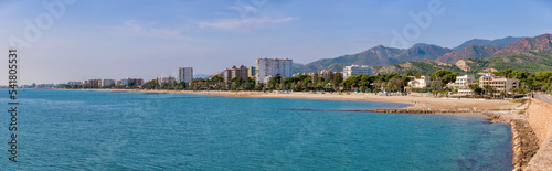 Panorama of Benicàssim in Castellón - Beach View