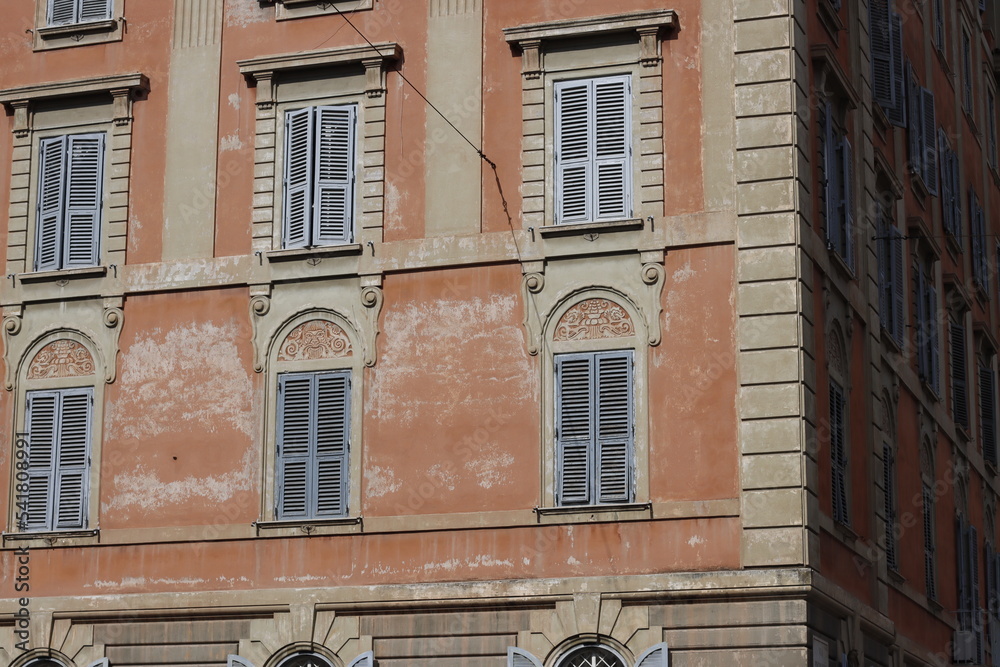 Classic architecture in Rome, Italy