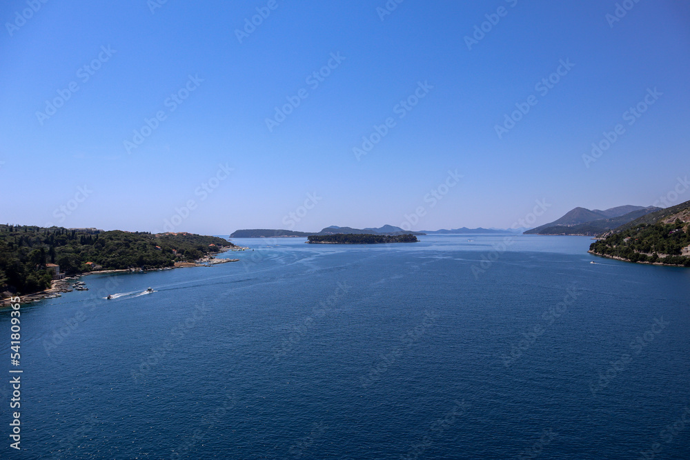 The Coast near Dubrovnik in Croatia