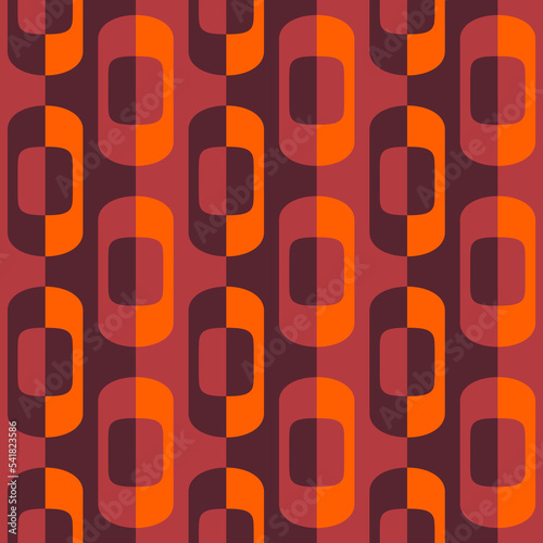 Abstract attractive ornament for decorating any surfaces or things. Seamless pattern.