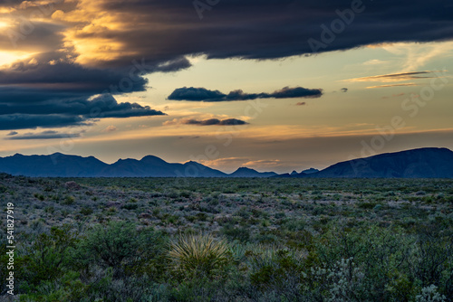 Desert Sunset, Big Bend National Park, Texas