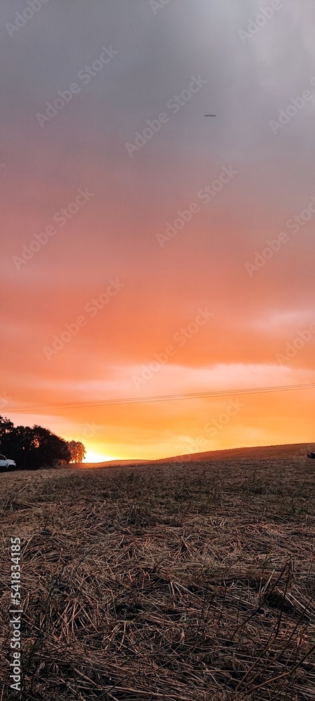 sunset at the beach StockFoto Adobe Stock