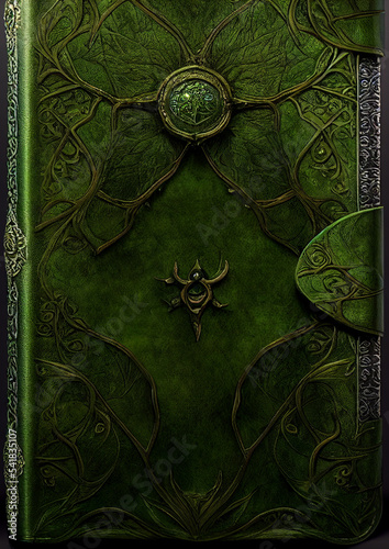 leather book cover