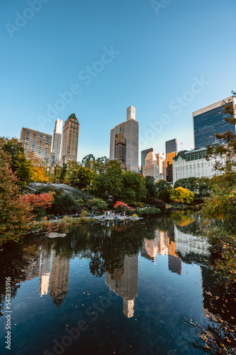 Fototapeta Naklejka Na Ścianę i Meble -  Autumn in Central Park, New York.