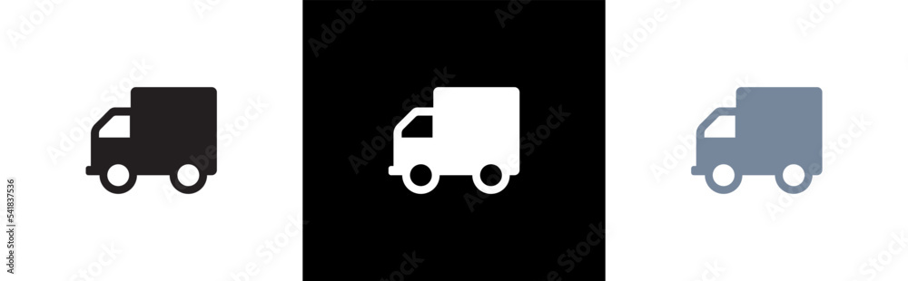 Truck icon. Fast shipping delivery truck symbol sign, vector illustration Truck icon. Fast shipping delivery truck symbol sign, vector illustration