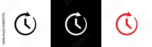 Free Download Account history icon style symbol signs, Vector illustration. - GFXLoad