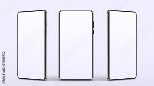 Realistic smartphone set
