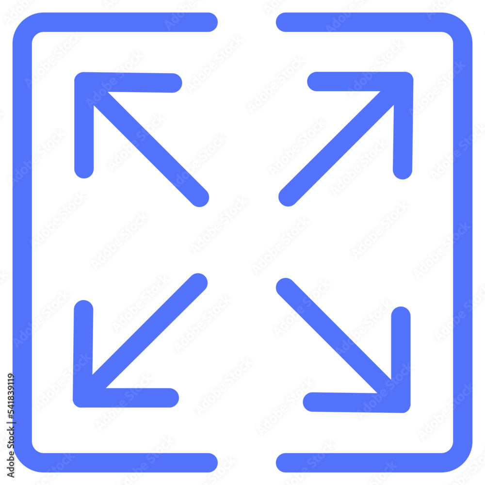 fullscreen grow resize line icon fullscreen grow resize line icon