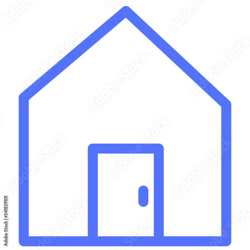 estate house estate line icon