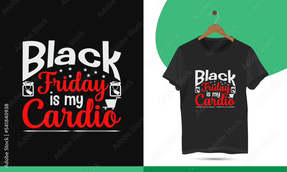 Black Friday Vector Template Design for print on tshirts, shirts, bags