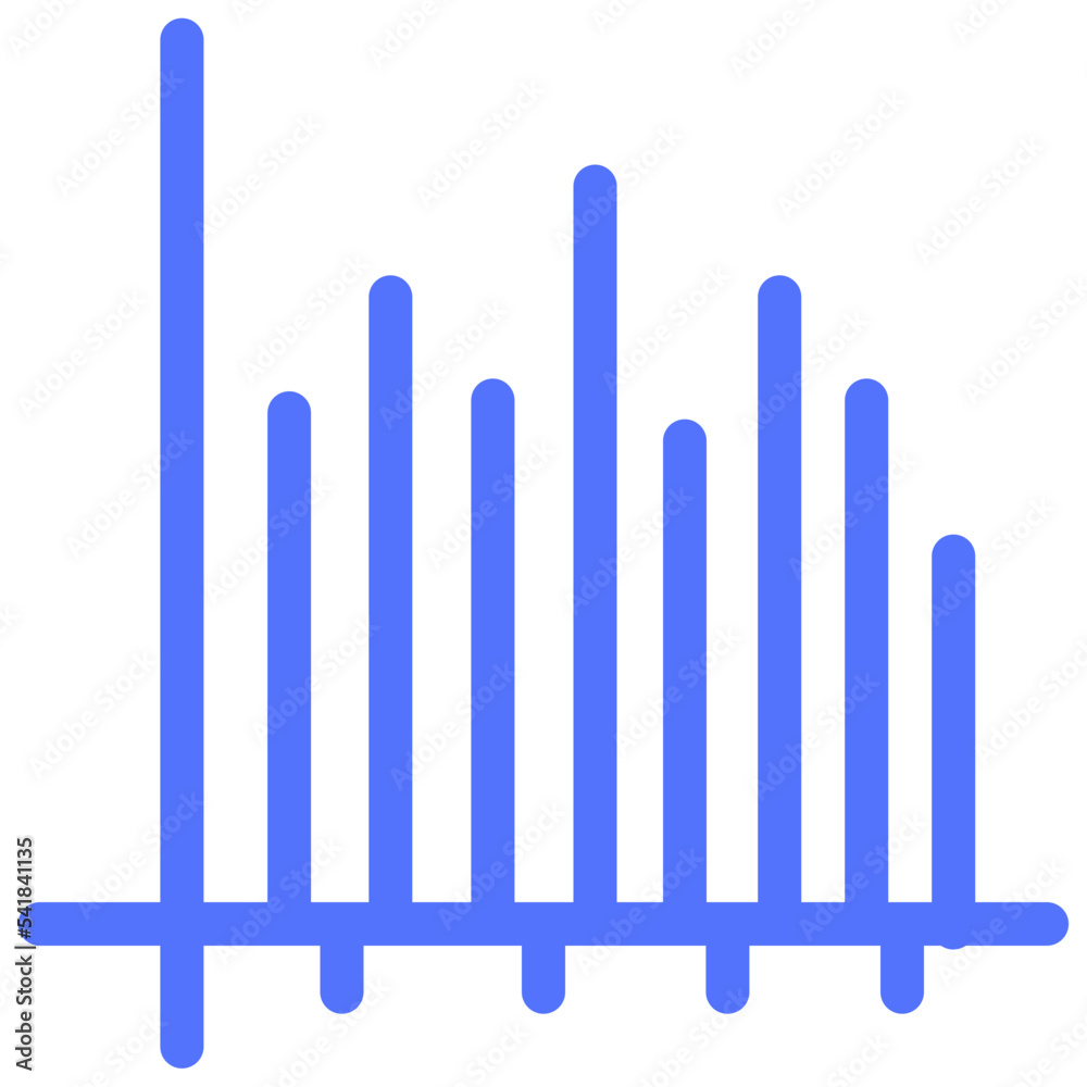 data presentation line icon